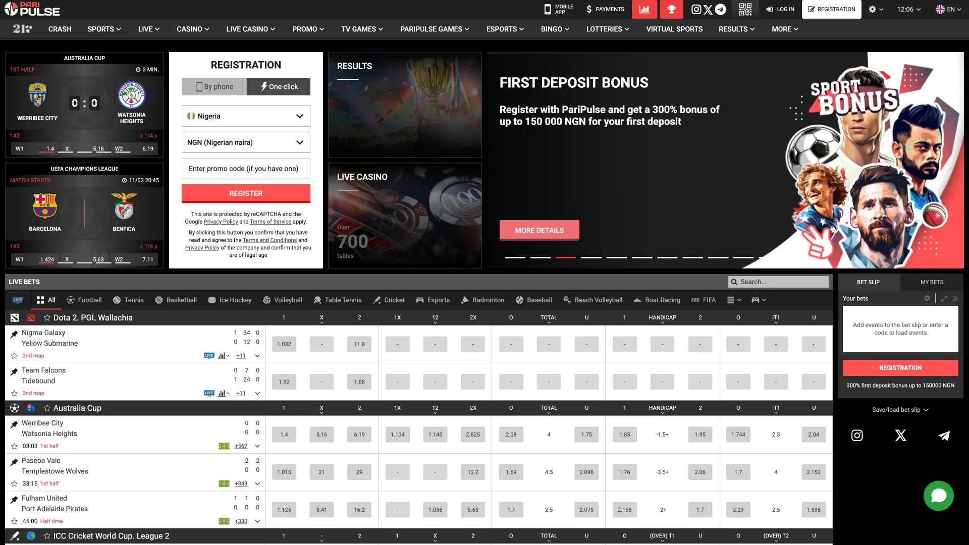 Dive into endless entertainment on PariPulse’s stunning homepage.