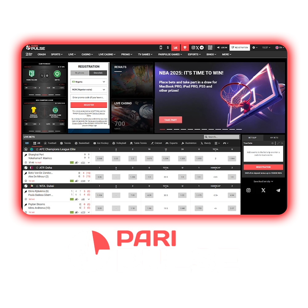 Read more about PariPulse bookmaker in Nigeria.