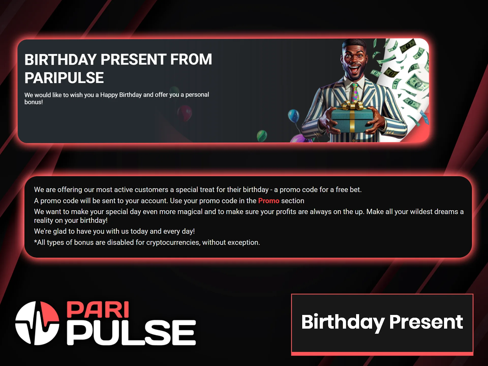 Celebrate your birthday in a fun way with PariPulse.