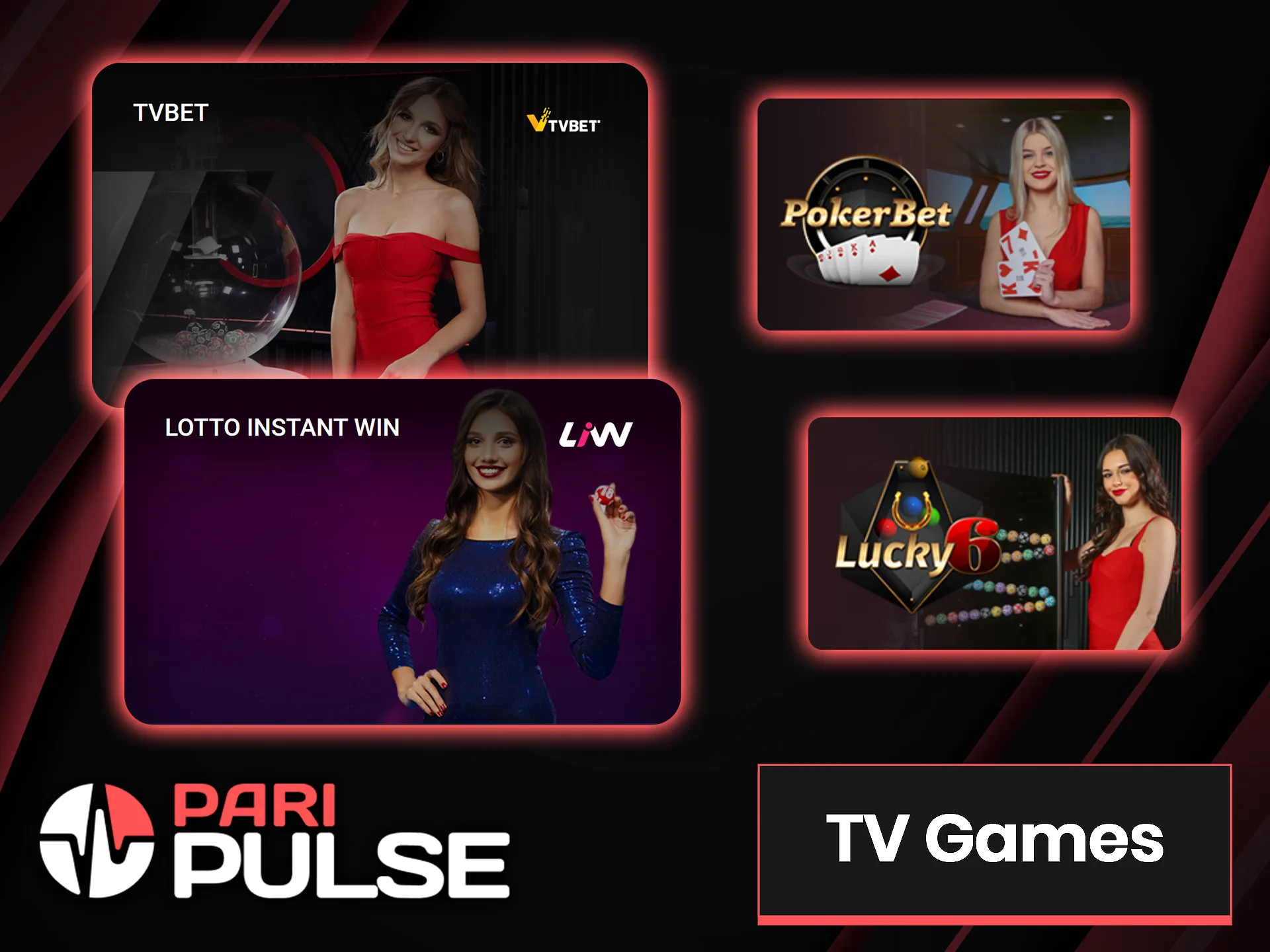 TV games at PariPulse will give you a unique experience.